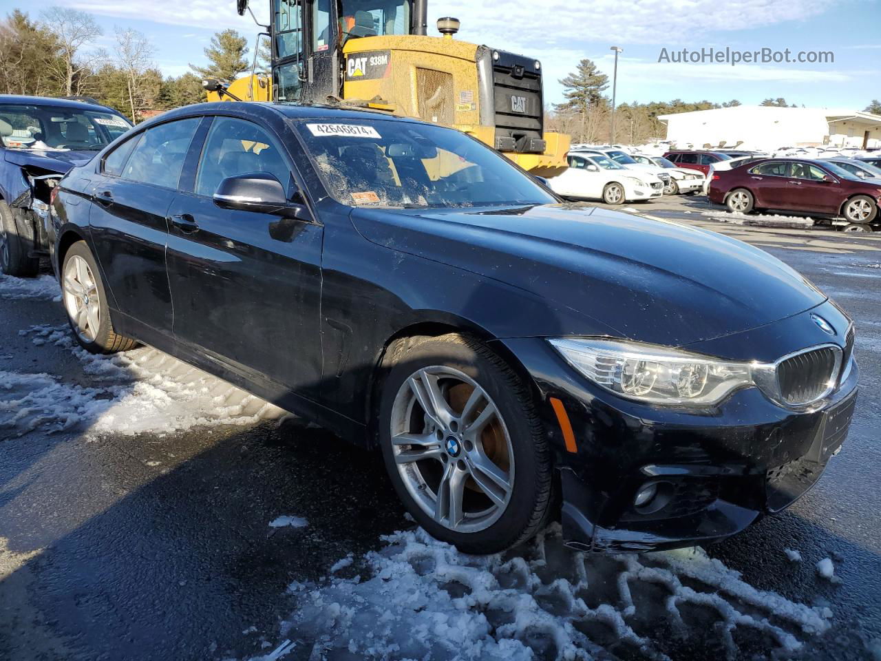 2016 Bmw 435 Xi Gran Coupe Black vin: WBA4B3C51GG527838