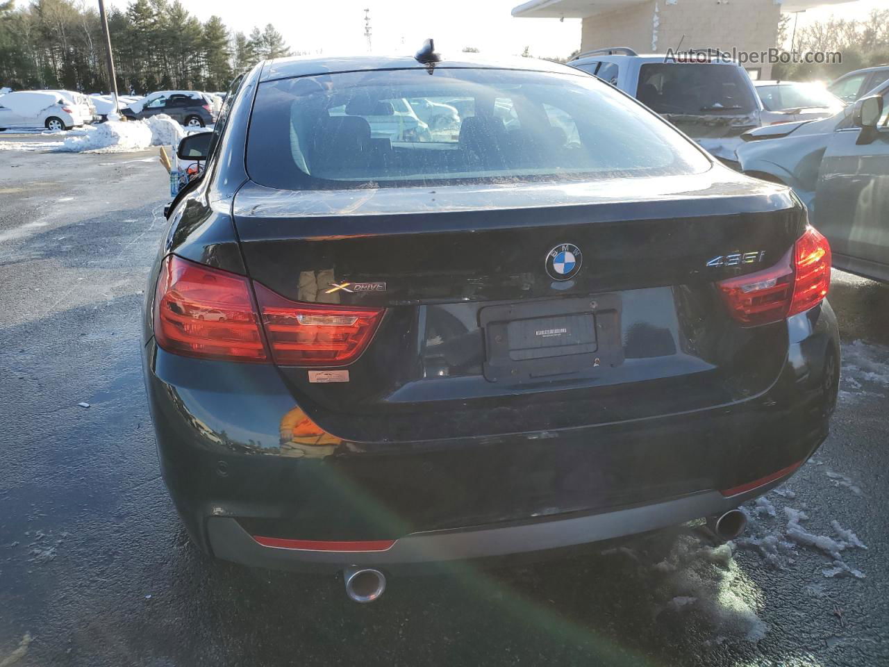 2016 Bmw 435 Xi Gran Coupe Black vin: WBA4B3C51GG527838