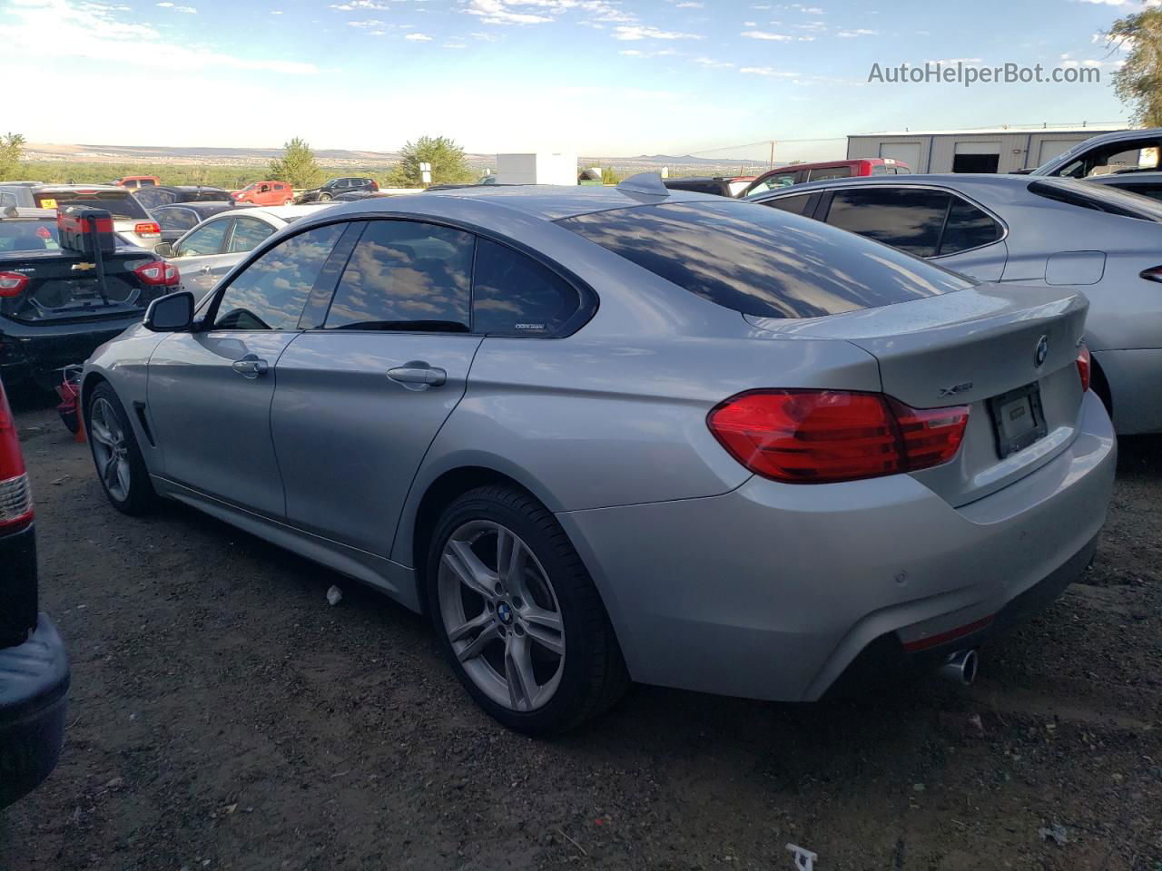 2016 Bmw 435 Xi Gran Coupe Silver vin: WBA4B3C52GG527802