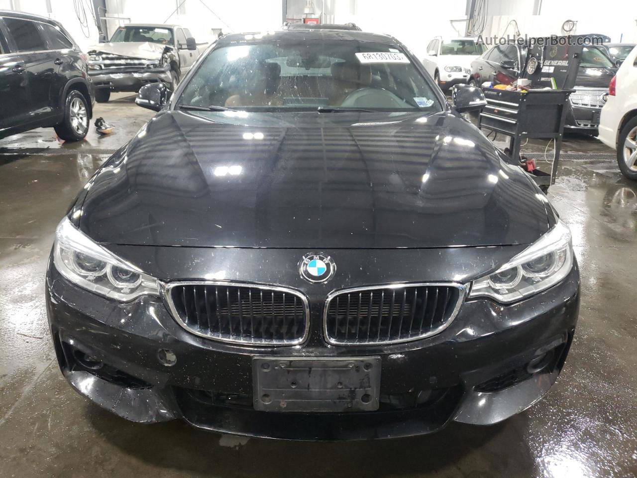 2016 Bmw 435 Xi Gran Coupe Black vin: WBA4B3C55GG344202