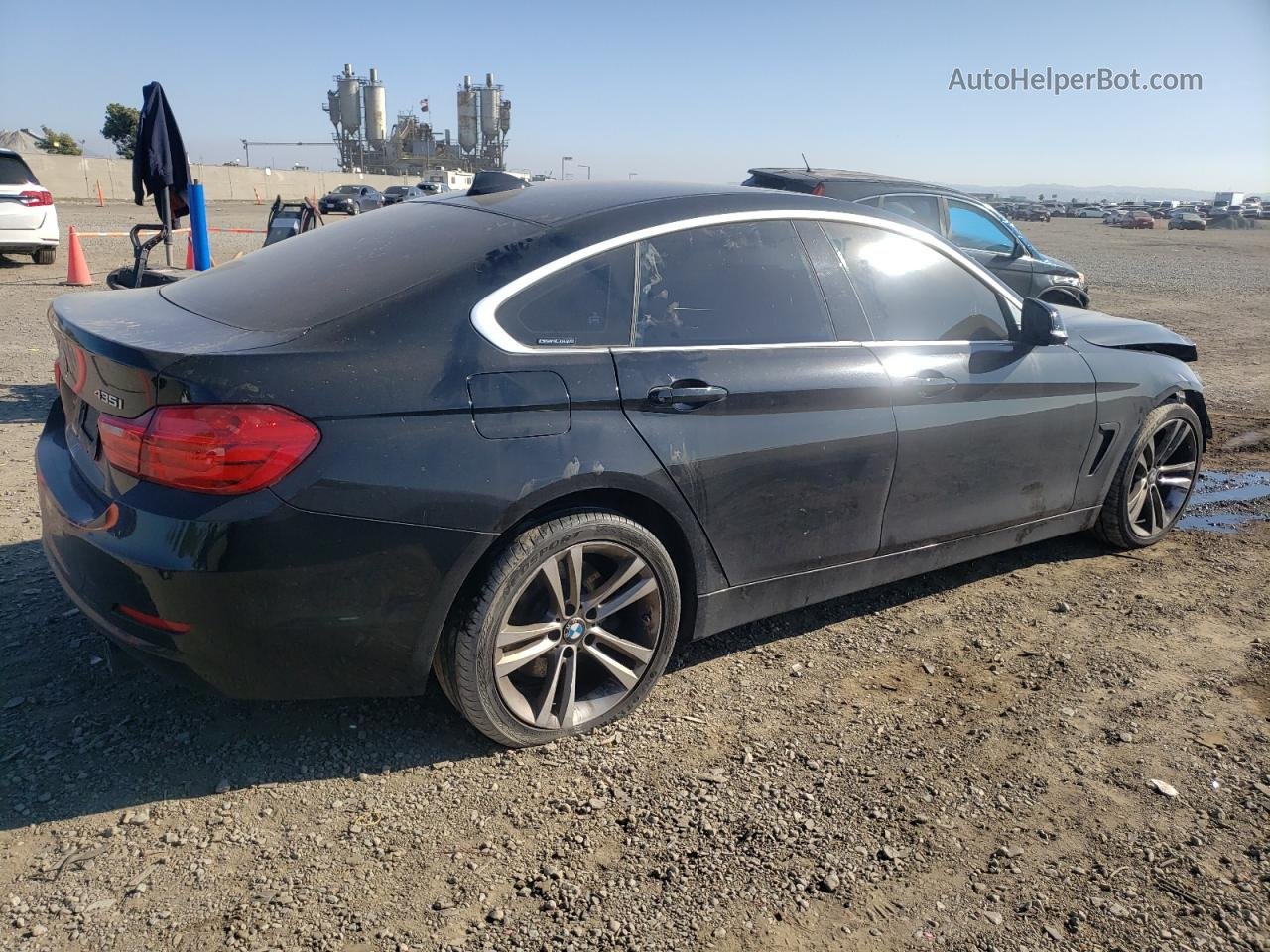 2016 Bmw 435 Xi Gran Coupe Черный vin: WBA4B3C55GG344667