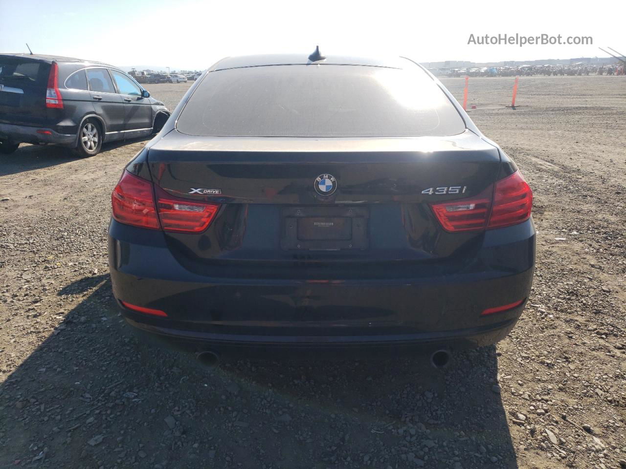 2016 Bmw 435 Xi Gran Coupe Black vin: WBA4B3C55GG344667