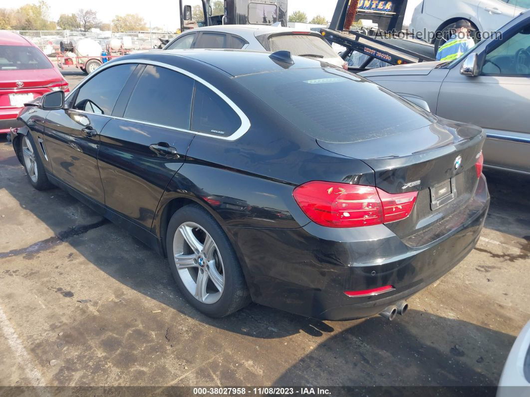 2015 Bmw 428 Gran Coupe Xdrive Black vin: WBA4C9C50FD330966