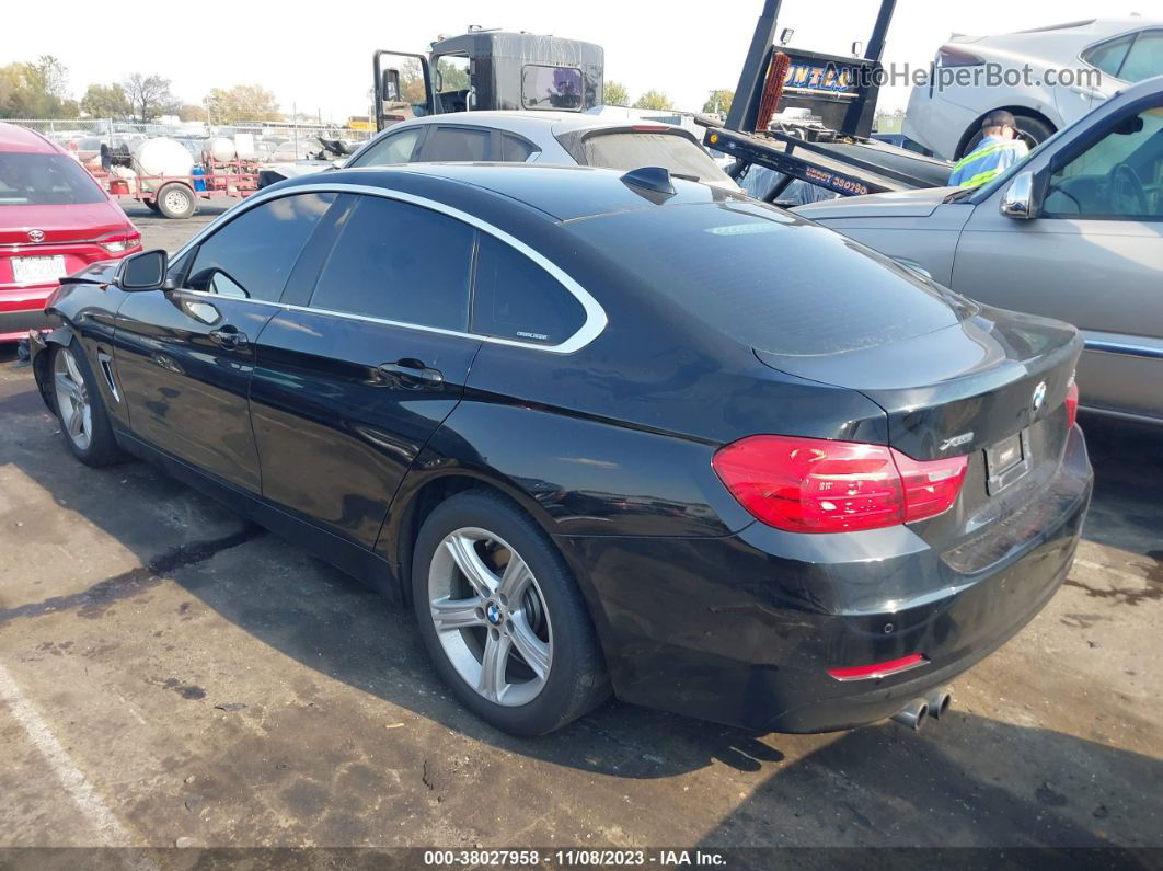 2015 Bmw 428 Gran Coupe Xdrive Black vin: WBA4C9C50FD330966