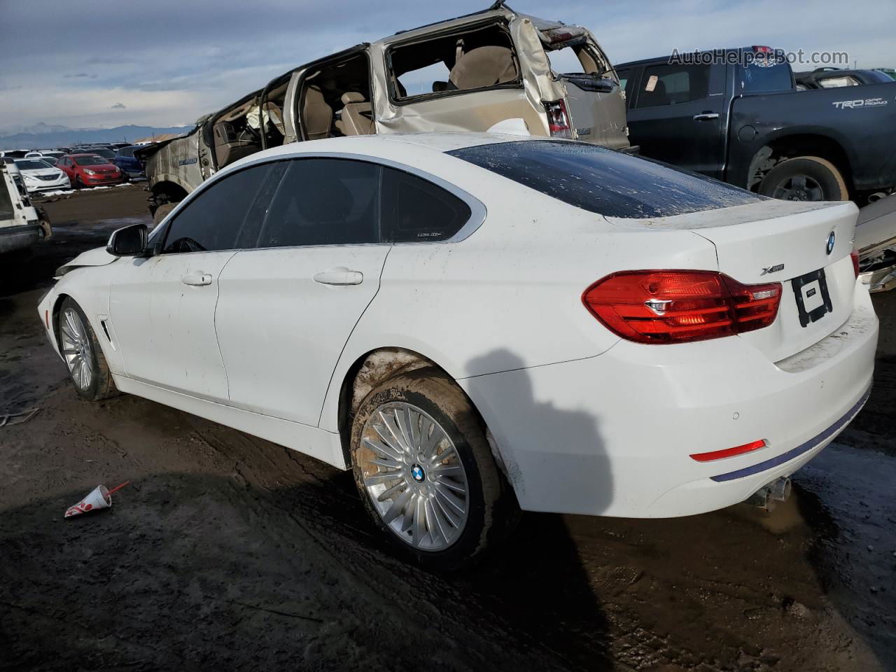 2016 Bmw 428 Xi Gran Coupe Sulev Белый vin: WBA4C9C50GG138155