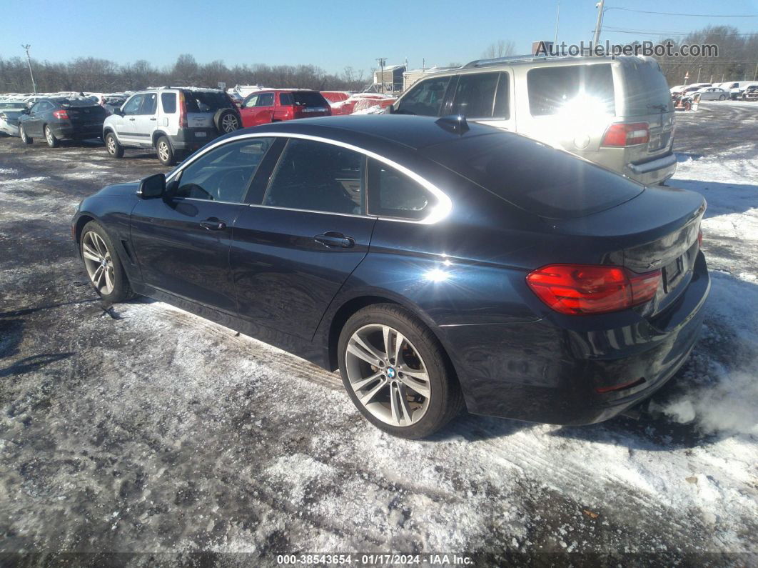 2016 Bmw 428i Gran Coupe Xdrive Dark Blue vin: WBA4C9C50GG139077