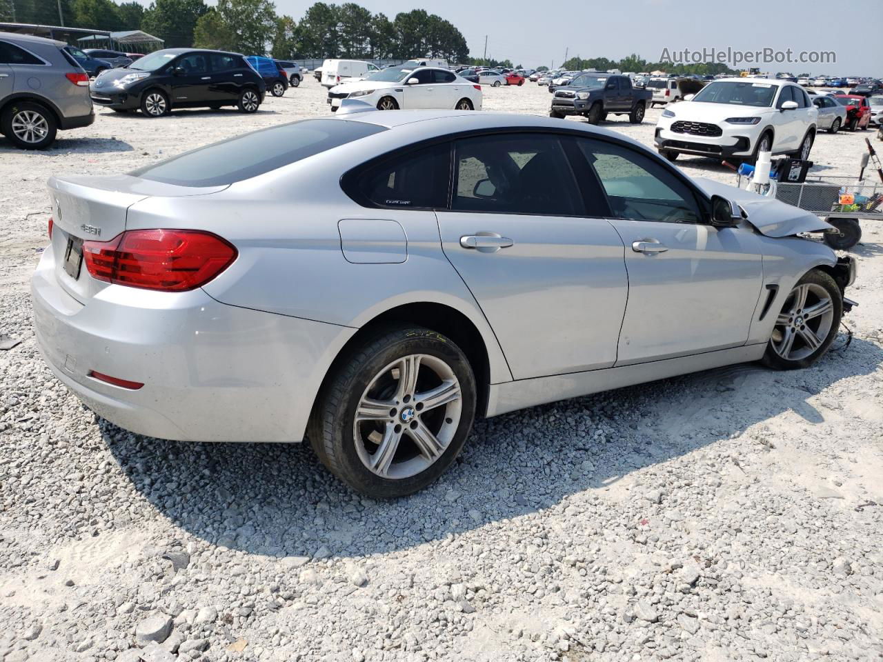 2015 Bmw 428 Xi Gran Coupe Sulev Silver vin: WBA4C9C51FG135165