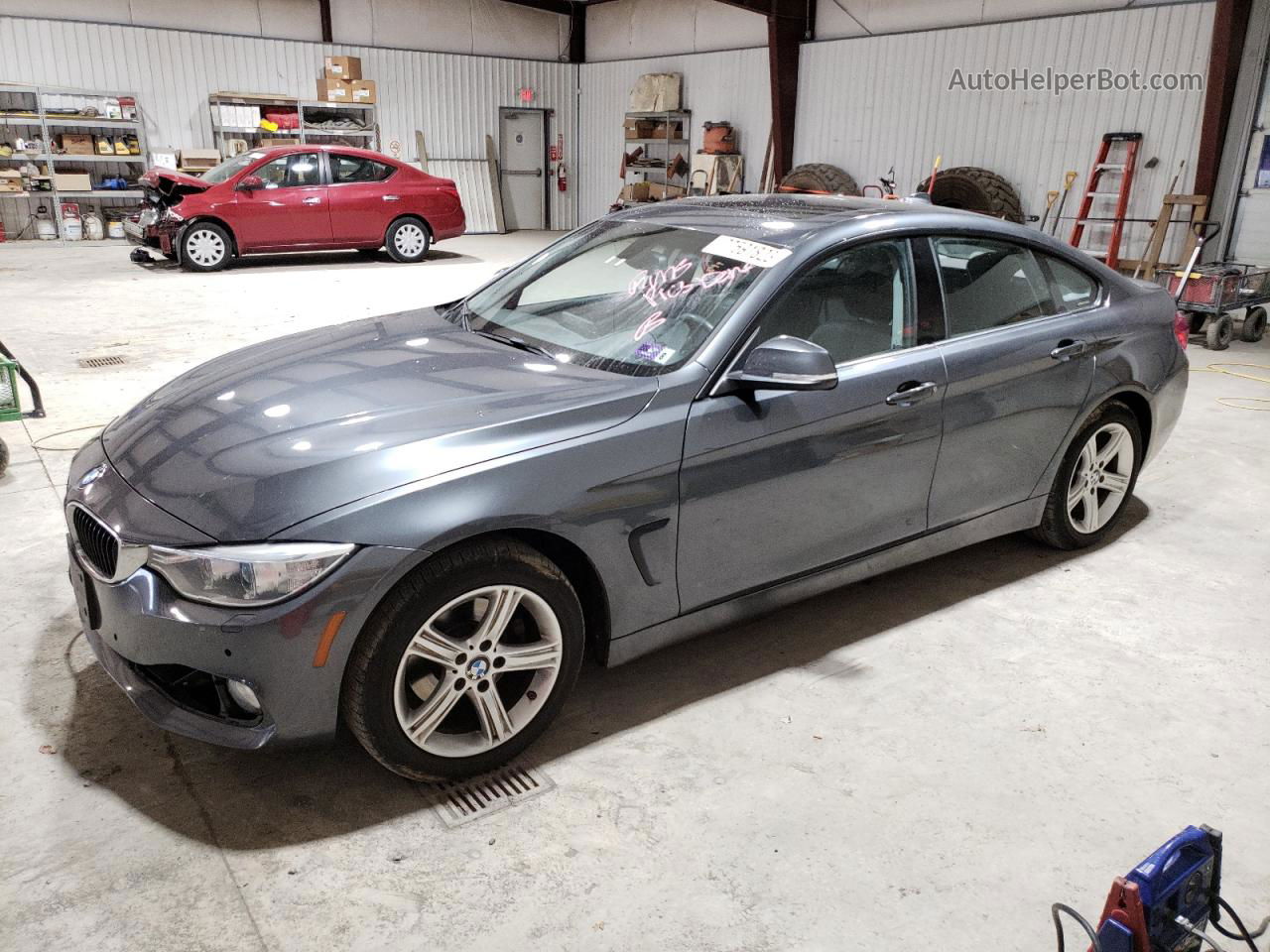 2015 Bmw 428 Xi Gran Coupe Sulev Gray vin: WBA4C9C52FD330290