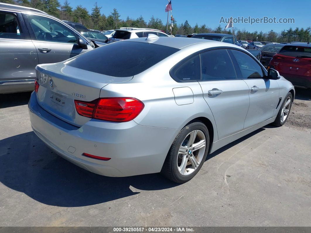 2015 Bmw 428 Gran Coupe Xdrive Серебряный vin: WBA4C9C52FD331102