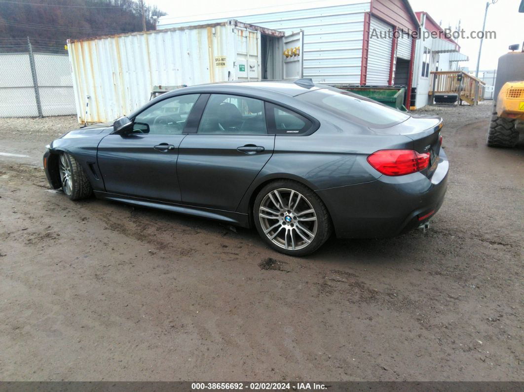 2016 Bmw 428i Gran Coupe Xdrive Gray vin: WBA4C9C53GG138408