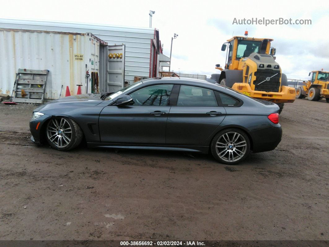 2016 Bmw 428i Gran Coupe Xdrive Gray vin: WBA4C9C53GG138408