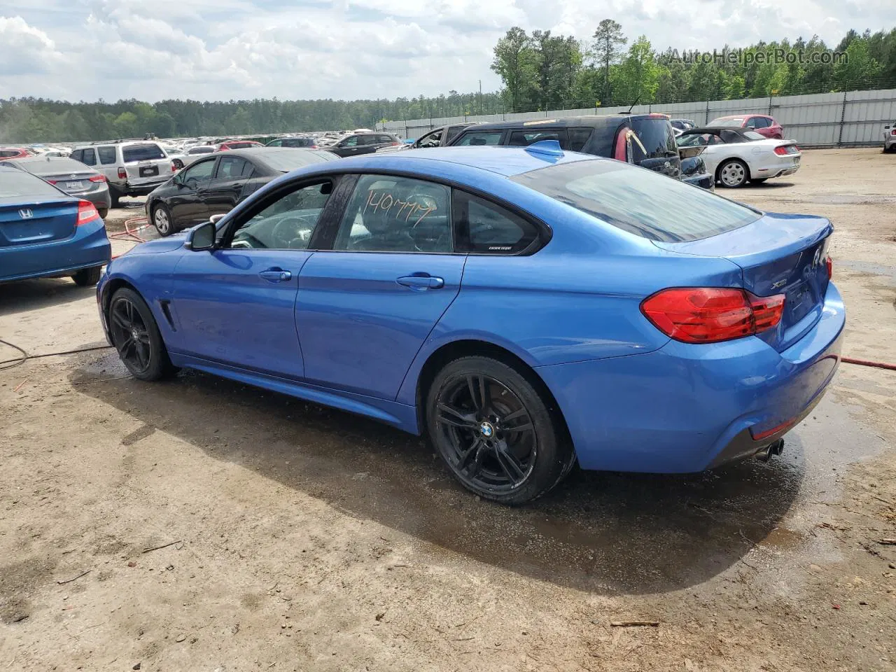 2016 Bmw 428 Xi Gran Coupe Sulev Blue vin: WBA4C9C53GG139123