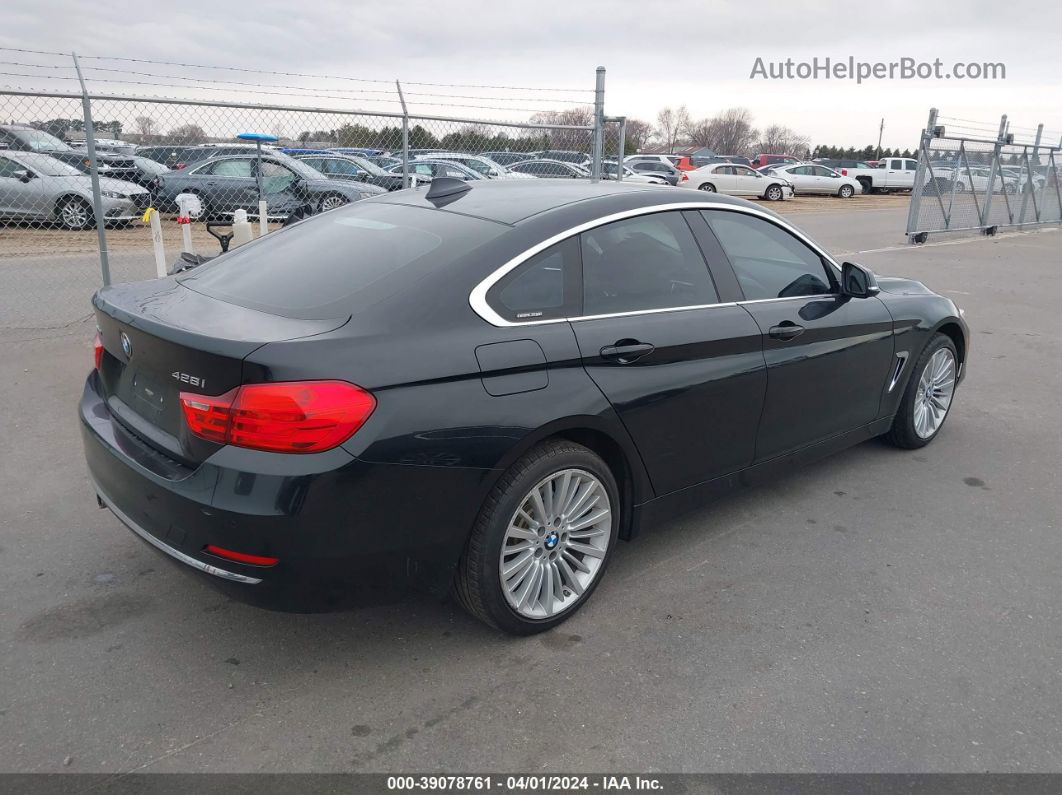 2015 Bmw 428 Gran Coupe Xdrive Black vin: WBA4C9C54FD330372