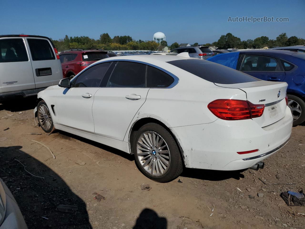 2015 Bmw 428 Xi Gran Coupe Sulev Белый vin: WBA4C9C54FD331229