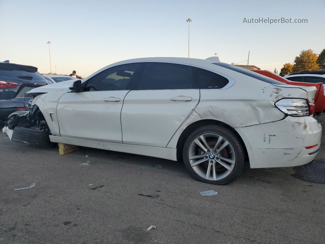 2016 Bmw 428 Xi Gran Coupe Sulev White vin: WBA4C9C54GG136683