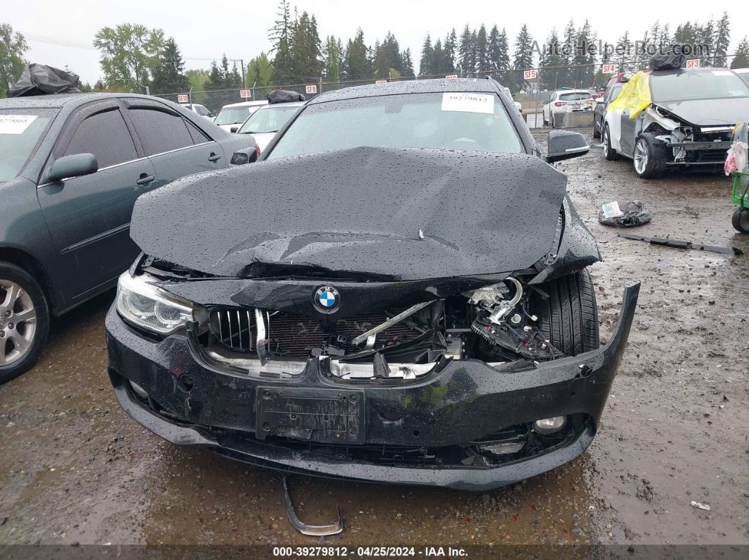 2015 Bmw 428 Gran Coupe Xdrive Black vin: WBA4C9C56FD330583