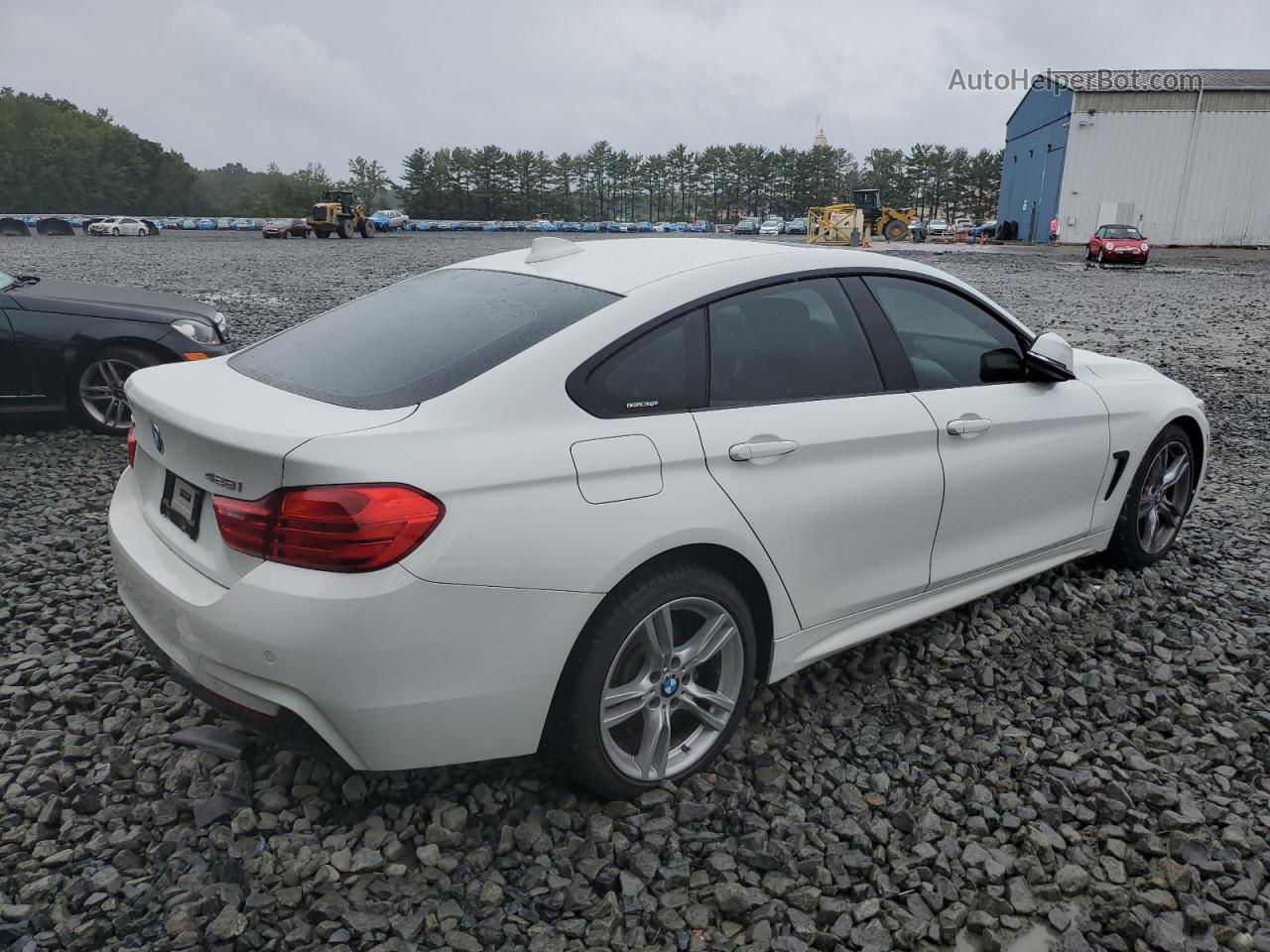 2015 Bmw 428 Xi Gran Coupe Sulev White vin: WBA4C9C57FD330527