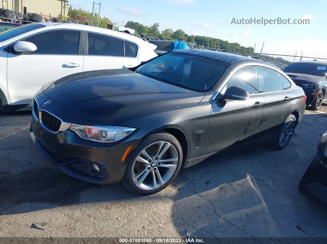 2016 Bmw 428i Gran Coupe Xdrive Black vin: WBA4C9C57GG137648