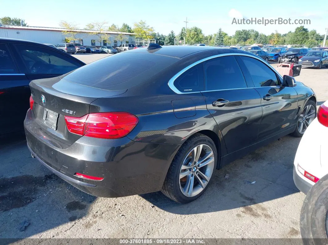 2016 Bmw 428i Gran Coupe Xdrive Black vin: WBA4C9C57GG137648