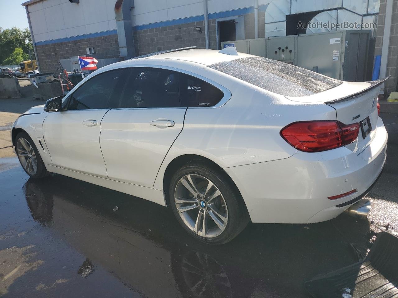 2016 Bmw 428 Xi Gran Coupe Sulev White vin: WBA4C9C57GG140128