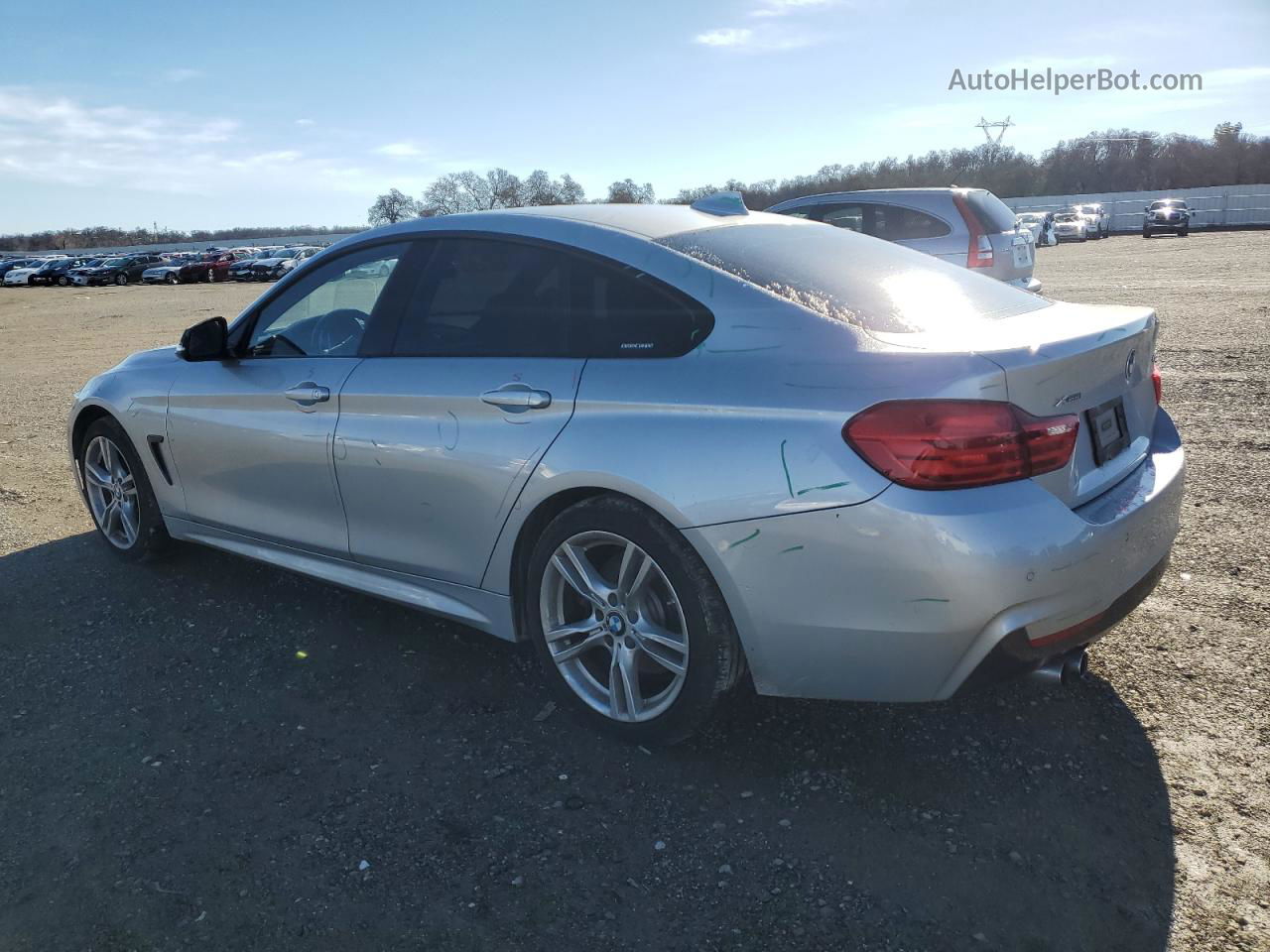 2016 Bmw 428 Xi Gran Coupe Sulev Silver vin: WBA4C9C57GG141022