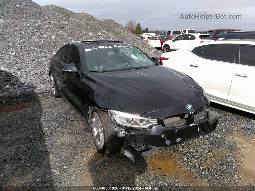 2015 Bmw 428 Gran Coupe Xdrive Black vin: WBA4C9C58FD330570