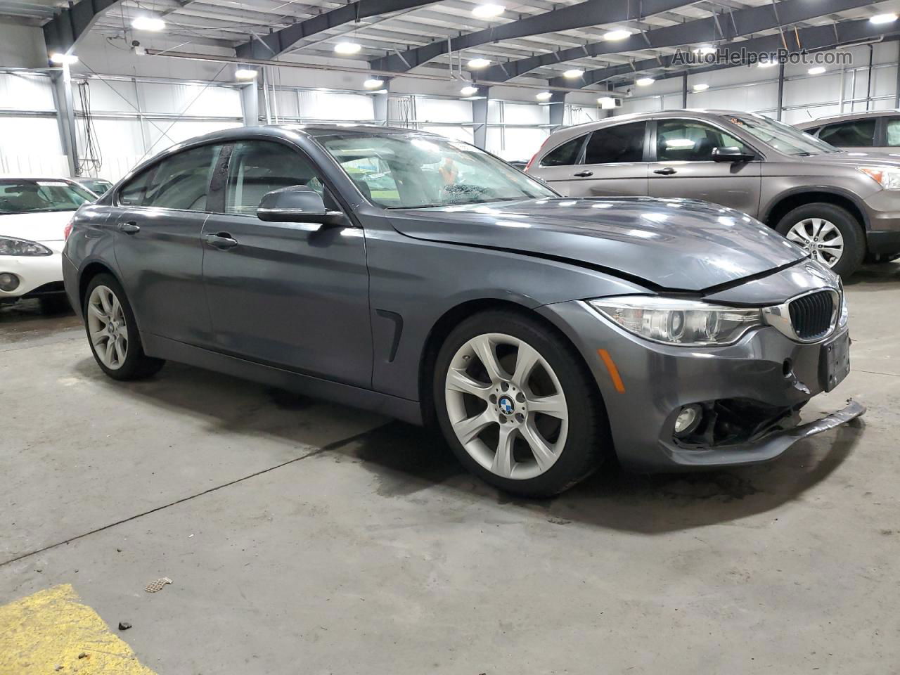 2015 Bmw 428 Xi Gran Coupe Sulev Gray vin: WBA4C9C58FD330620