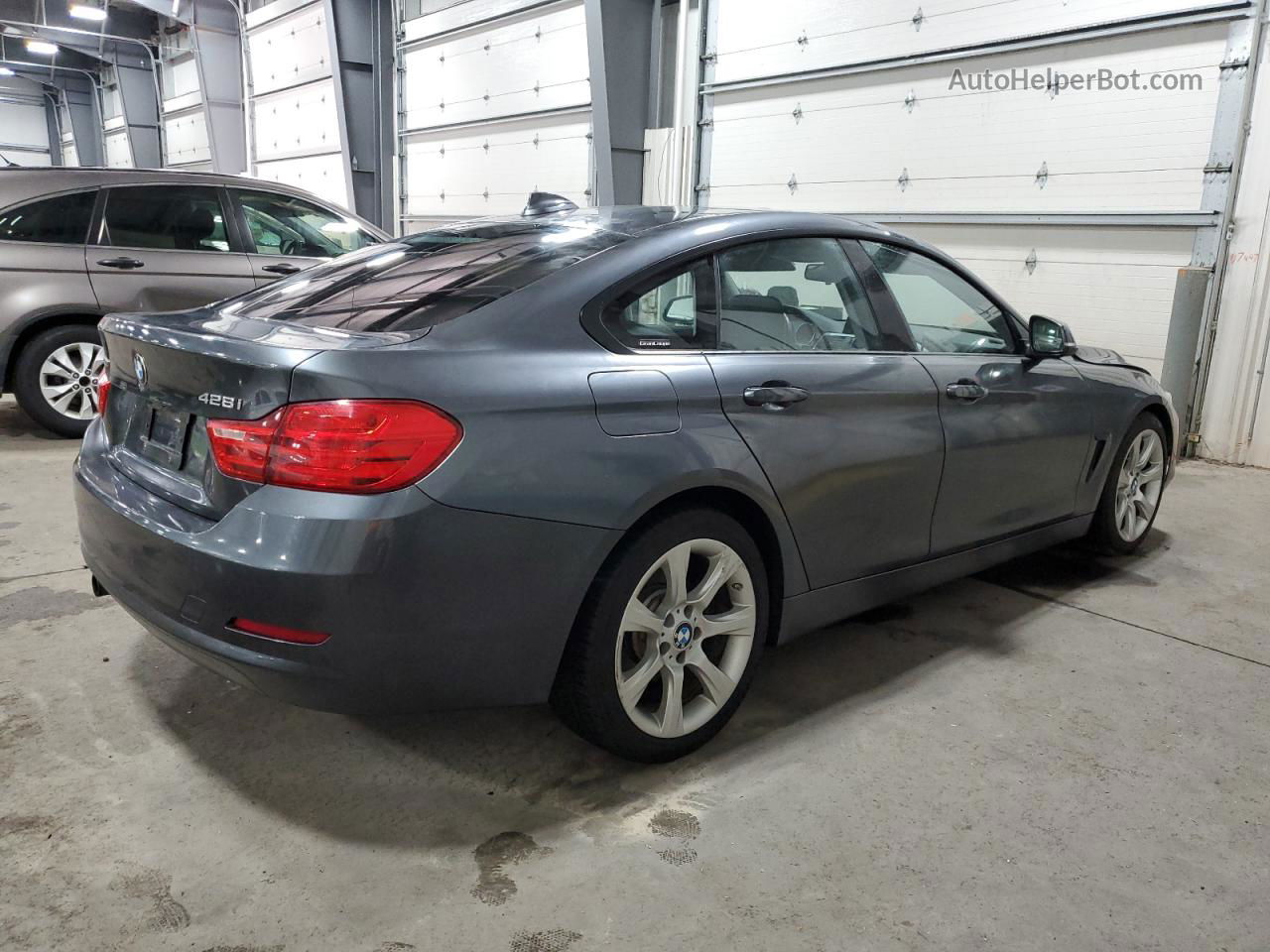 2015 Bmw 428 Xi Gran Coupe Sulev Gray vin: WBA4C9C58FD330620