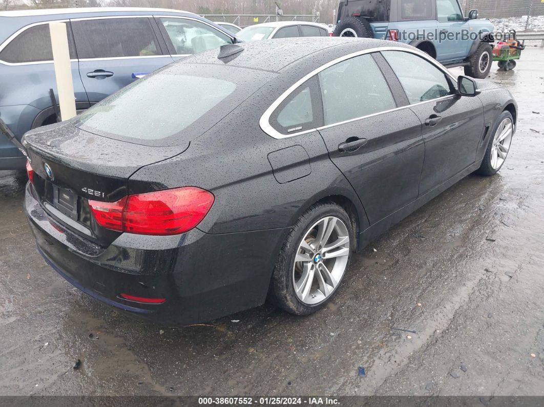 2016 Bmw 428i Gran Coupe Xdrive Черный vin: WBA4C9C58GG137013