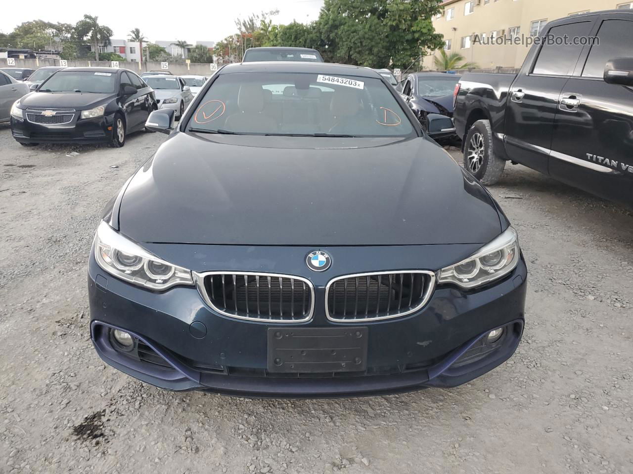 2016 Bmw 428 Xi Gran Coupe Sulev Blue vin: WBA4C9C58GG139442