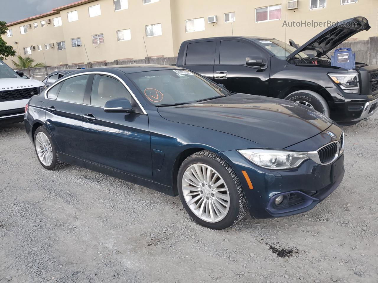 2016 Bmw 428 Xi Gran Coupe Sulev Blue vin: WBA4C9C58GG139442