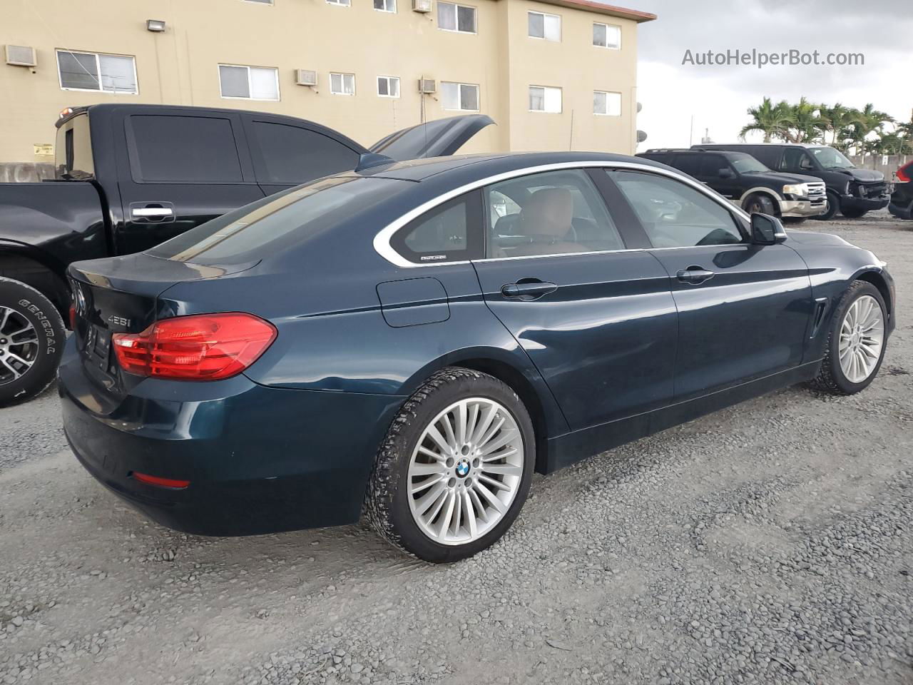 2016 Bmw 428 Xi Gran Coupe Sulev Blue vin: WBA4C9C58GG139442