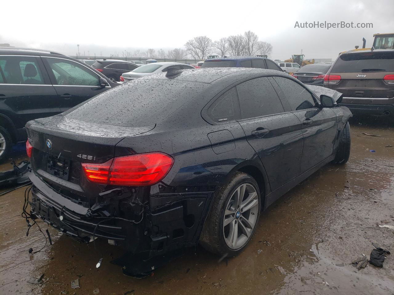 2015 Bmw 428 Xi Gran Coupe Sulev Черный vin: WBA4C9C5XFD330408