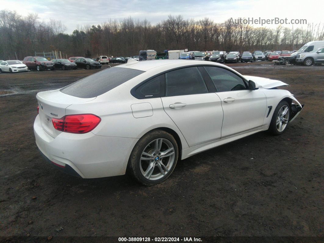 2016 Bmw 428i Gran Coupe Xdrive White vin: WBA4C9C5XGG140964