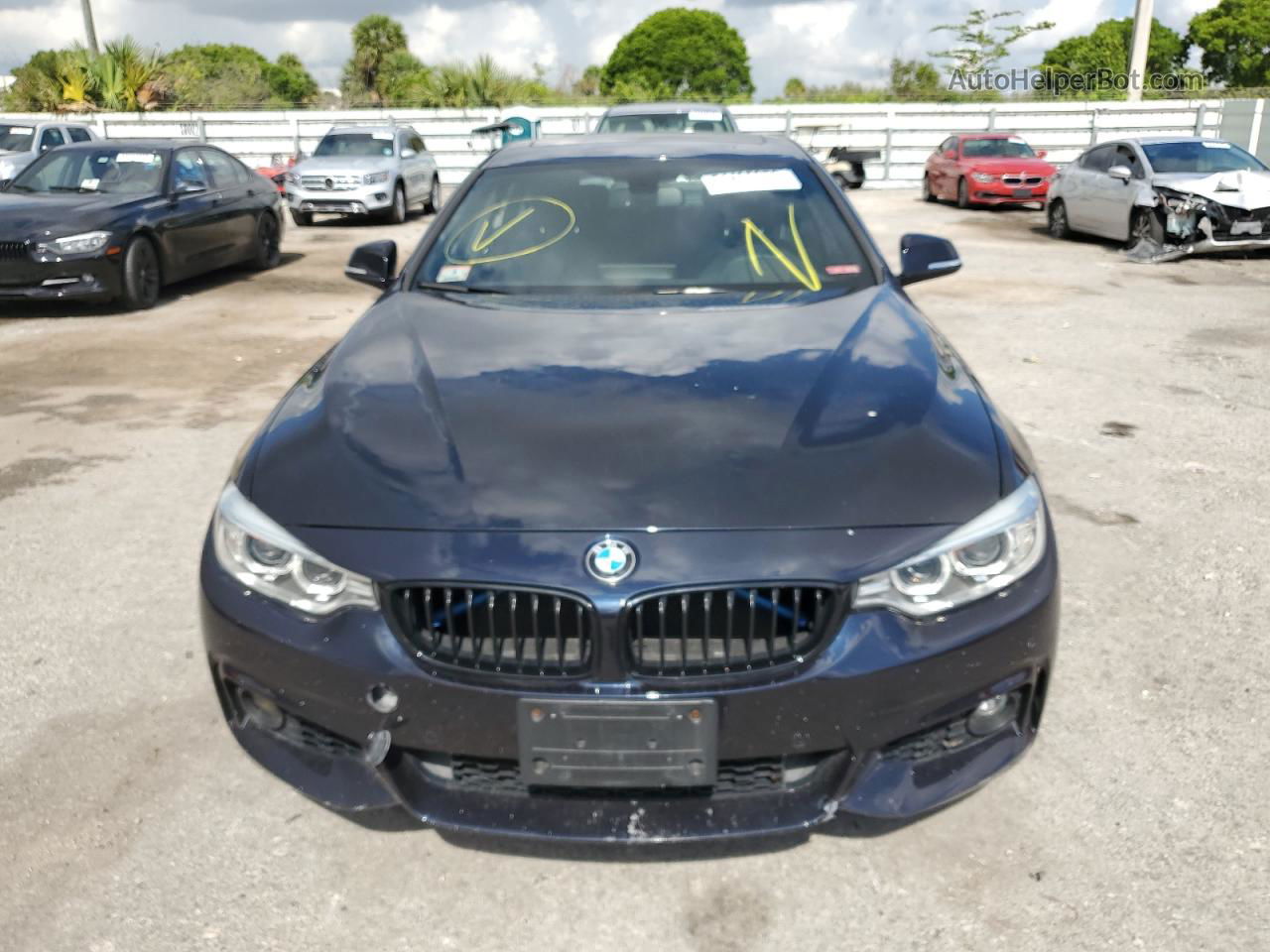 2017 Bmw 440i Gran Coupe Black vin: WBA4E3C31HG187369