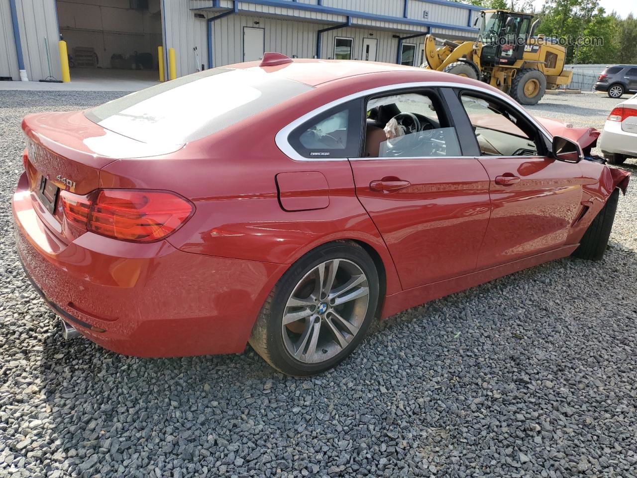 2017 Bmw 440i Gran Coupe Red vin: WBA4E3C37HG187358