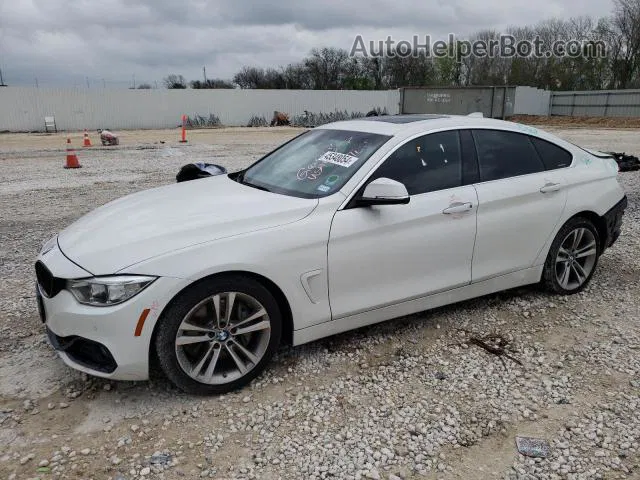 2017 Bmw 440i Gran Coupe White vin: WBA4E3C3XHG826283