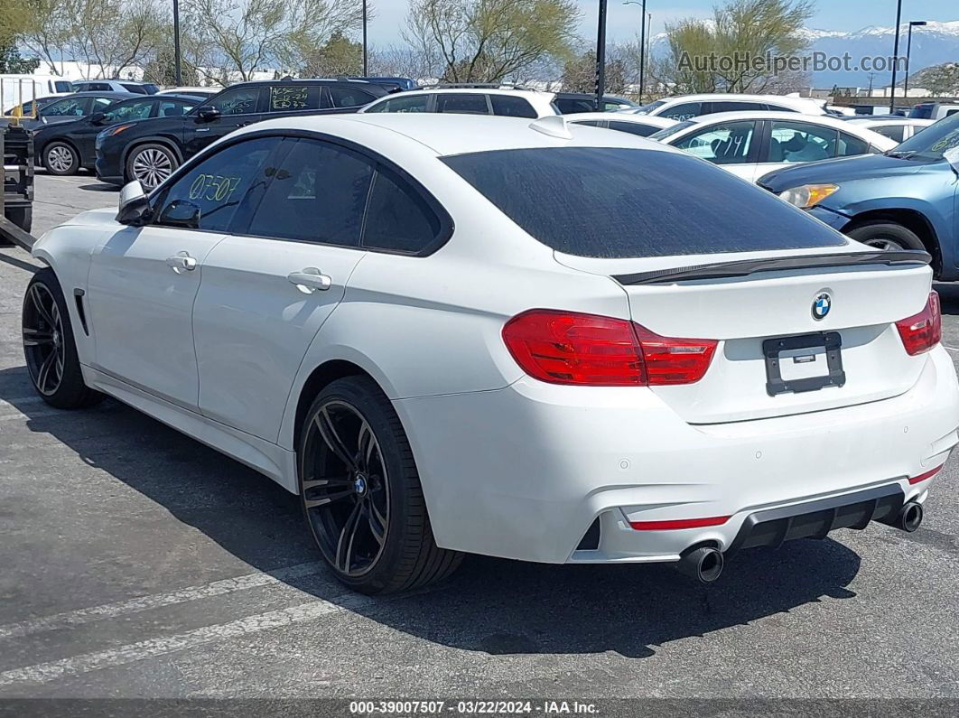 2017 Bmw 440i Gran Coupe White vin: WBA4E3C50HG187008