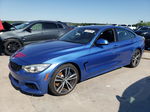 2017 Bmw 440i Gran Coupe Blue vin: WBA4E3C58HG186866