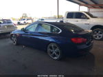 2017 Bmw 4 Series 440i Blue vin: WBA4E3C58HG187158