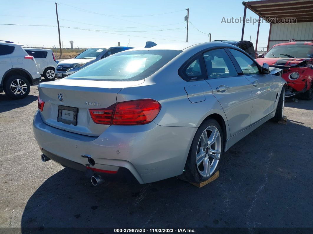 2017 Bmw 440i Gran Coupe Silver vin: WBA4E3C58HG187192