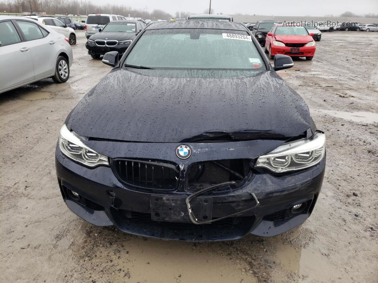 2017 Bmw 440xi Gran Coupe Blue vin: WBA4E5C34HG810950