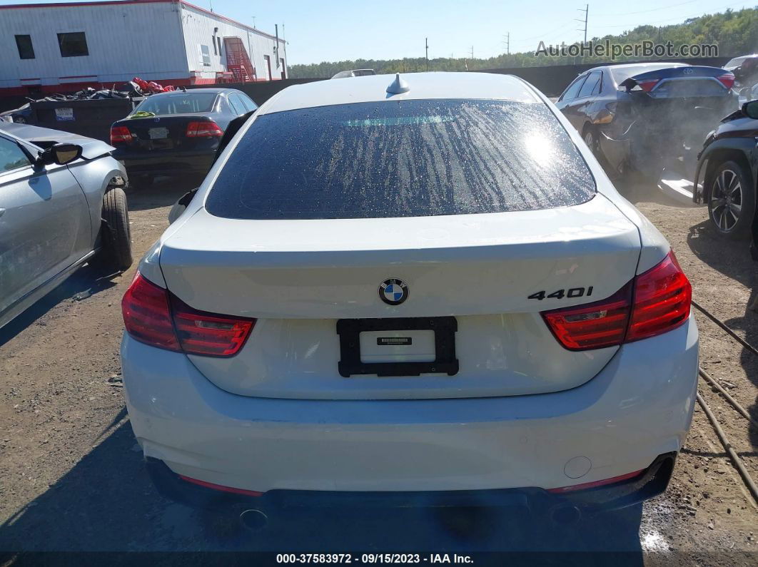 2017 Bmw 4 Series 440i Xdrive White vin: WBA4E5C51HG189197