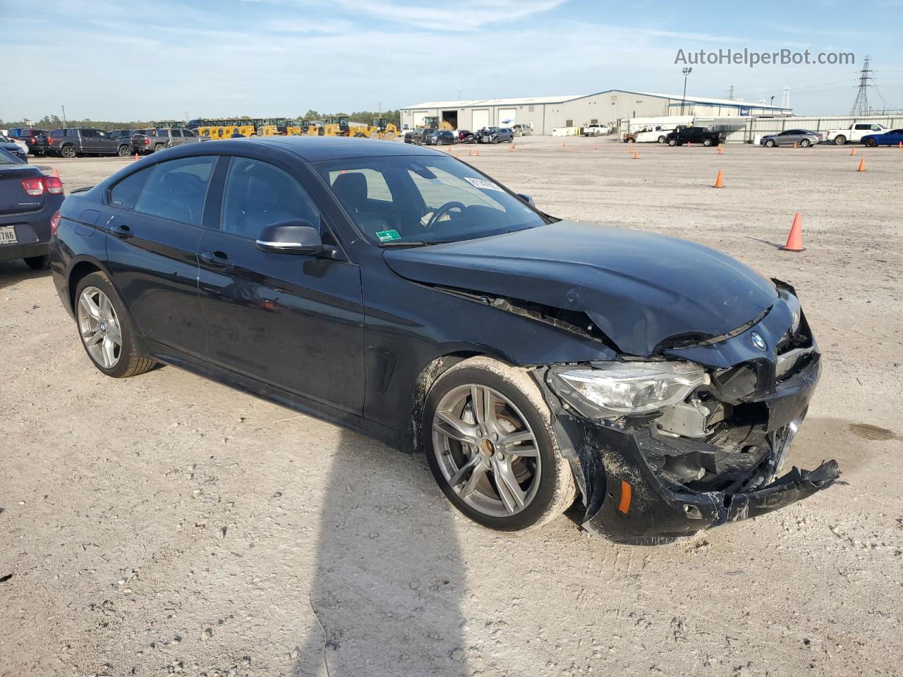 2017 Bmw 440xi Gran Coupe Black vin: WBA4E5C58HG189262