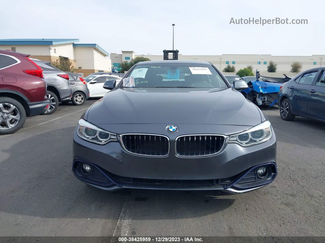 2017 Bmw 430i Gran Coupe   Gray vin: WBA4F7C31HG787913