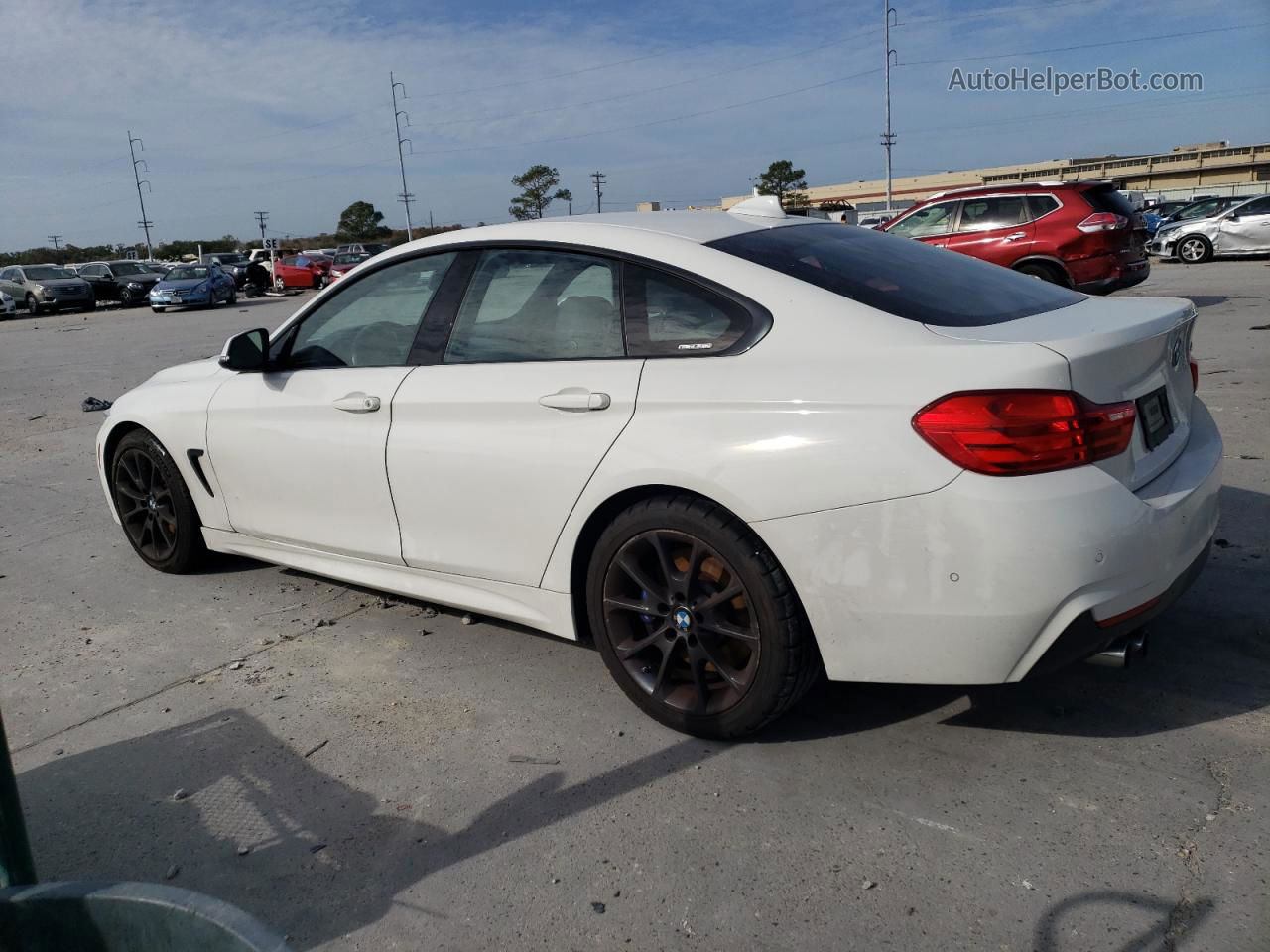 2017 Bmw 430i Gran Coupe White vin: WBA4F7C31HG788026