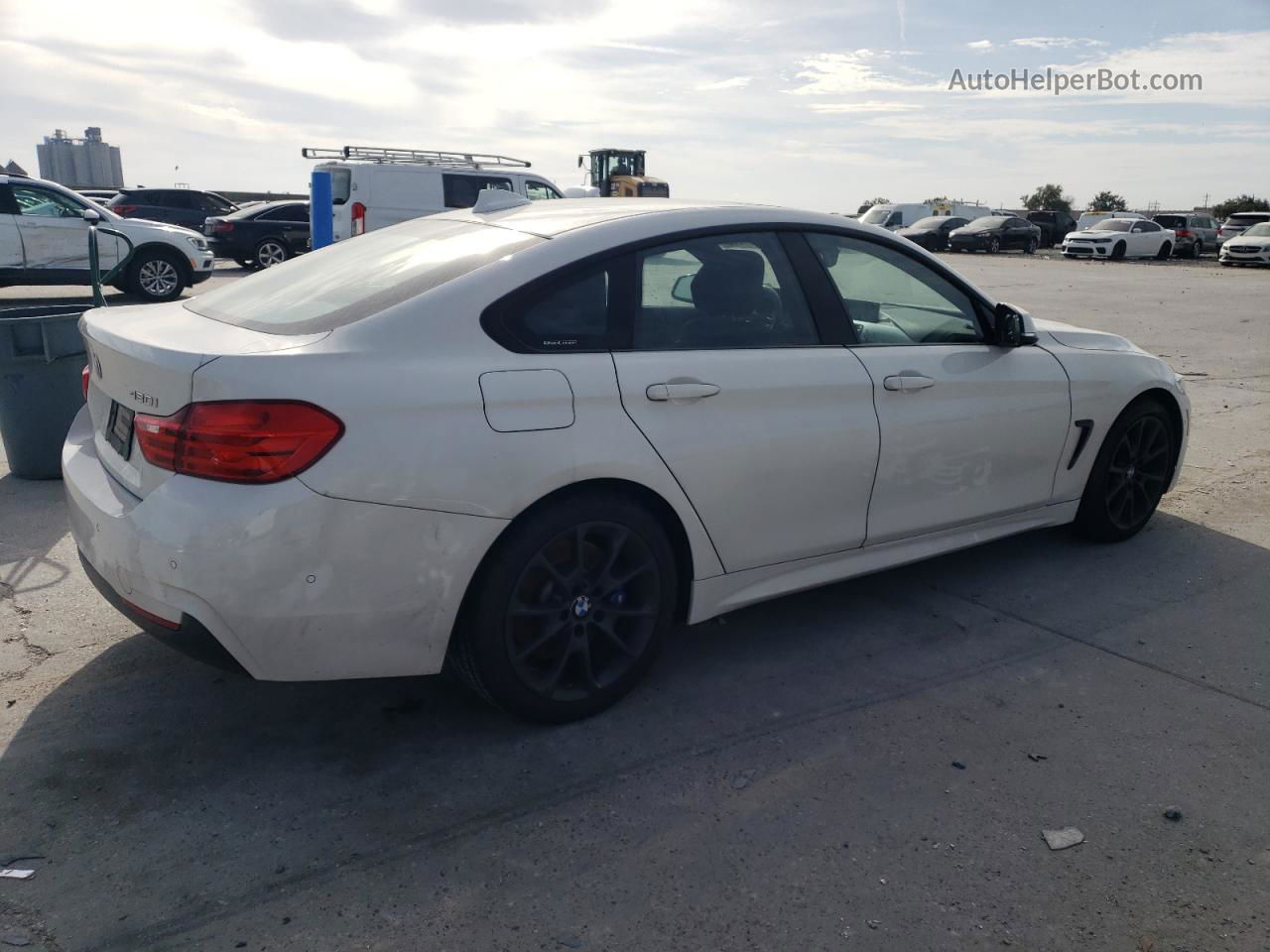 2017 Bmw 430i Gran Coupe White vin: WBA4F7C31HG788026