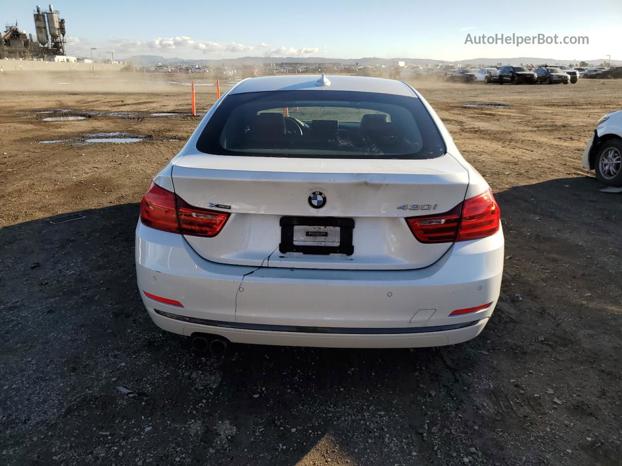 2017 Bmw 430i Gran Coupe White vin: WBA4F7C33HG788710