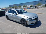 2017 Bmw 4 Series 430i Silver vin: WBA4F7C37HG788404