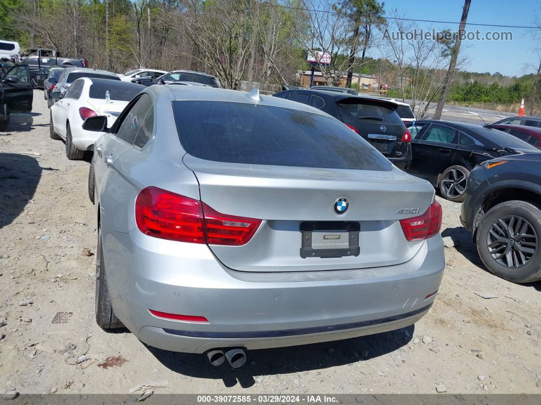 2017 Bmw 430i Gran Coupe   Silver vin: WBA4F7C37HG788418